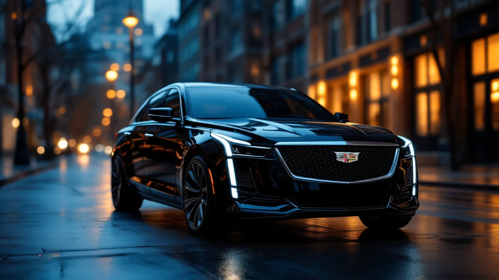Luxury Sedan — a Executive luxury sedan in the Ricono Transport fleet, up to 3 passengers, used for Nashville International (BNA) airport transfers, weddings, and nights out across Middle Tennessee
